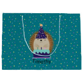 Cute Birthday Hedegel Groot Cadeauzakje (Achterkant)