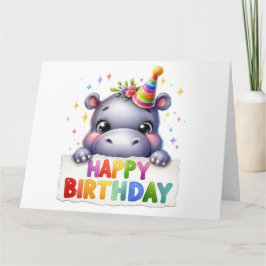 Cute Birthday-kaart Kaart