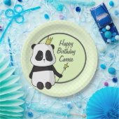 Cute Birthday Panda Paper Bord (Feest)