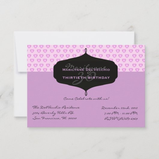 CUTE Birthday Party nodigt uit Kaart (Voorkant)