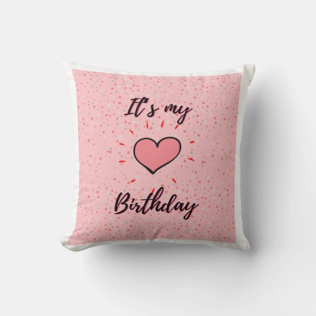 Cute Birthday pillow Kussen (Voorkant)