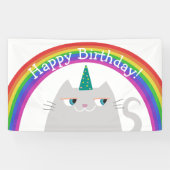 Cute Birthday Spandoek (Horizontaal)