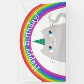 Cute Birthday Spandoek (Verticaal)
