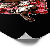 Cute Black African American Cud Shirt Decor Boys G Poster (Hoek)