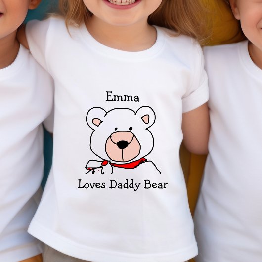 Cute Black and White Love Dad Beer