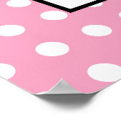 Cute Black Ballet Slippers En Pointe Poster (Hoek)