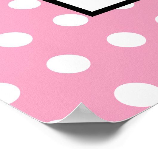 Cute Black Ballet Slippers En Pointe Poster (Hoek)