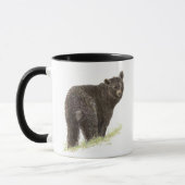 Cute Black Beer, Animal Natuur, Wildlife Mok (Links)