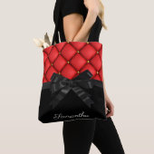Cute Black Bow Tote Bag (Dichtbij)