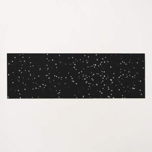 Cute Black Bunny met Chakra Rainbow Soul Yogamat (Achterkant (horizontaal))