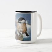 Cute Black Capped Chickadee Mok (Voorkant rechts)