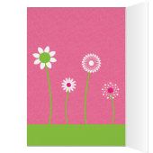 Cute Black Cat Blank Note Card (Binnen (Links))