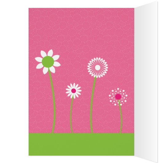 Cute Black Cat Blank Note Card (Binnen (Links))