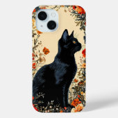 Cute Black Cat Case-Mate iPhone Case (Achterkant)