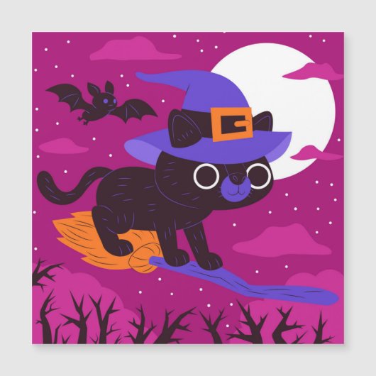 Cute Black cat Halloween (Voorkant)