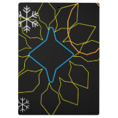 Cute Black Cat inder sky romntic\watercolor Klembord (Achterkant)