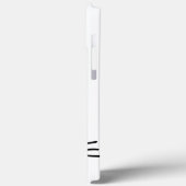 Cute Black Cat met hart Case-Mate iPhone Case (Achterkant / Links)