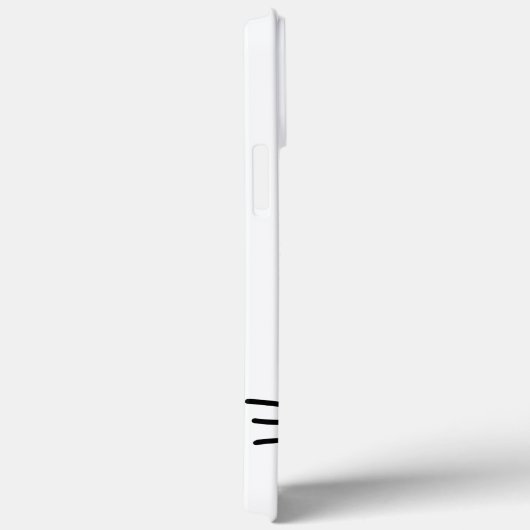 Cute Black Cat met hart Case-Mate iPhone Case (Achterkant / Rechts)