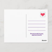 Cute Black Cat Paws Up Halloween Briefkaart (Achterkant)