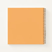 Cute Black Cat Under Mistletoe Christmas Planner Notitieboek (Achterkant)