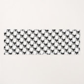 Cute Black Cats Halloween Pattern | Yoga Mat (Voorkant (horizontaal))