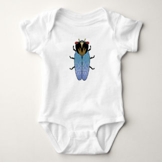 Cute Black Cicada Romper