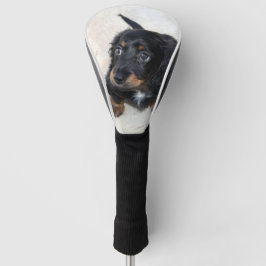 Cute black Dachshund Puppy Dog Golfheadcover
