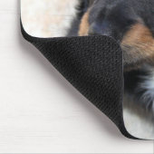 Cute black Dachshund Puppy Dog Muismat (Hoek)