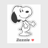Cute Black Dog Sticker (Vel)