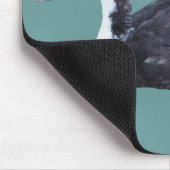 Cute Black Duck Boerderij Animal Mousepad Muismat (Hoek)