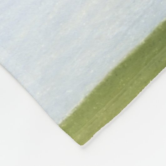 Cute Black en Grey Cat Cartoon Fleece Deken (Hoek)