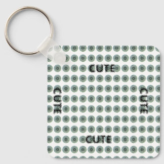 CUTE_ BLACK EN GROENE SLEUTELHANGER