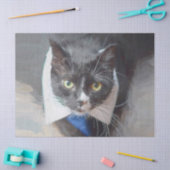 Cute Black en White Decoupage Tissuepapier (Craft)