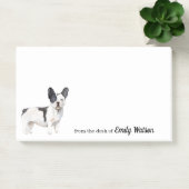 Cute Black en White French Bulldog Post-it® Notes (Kantoor)