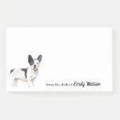Cute Black en White French Bulldog Post-it® Notes (Voorkant)