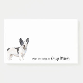 Cute Black en White French Bulldog Post-it® Notes
