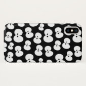 Cute Black en White Spooky Eyes Pattern Halloween Case-Mate iPhone Case (Achterkant (horizontaal))