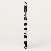 Cute Black en White Spooky Eyes Pattern Halloween Case-Mate iPhone Case (Achterkant/links)