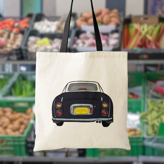 Cute Black Figaro Canvas tas