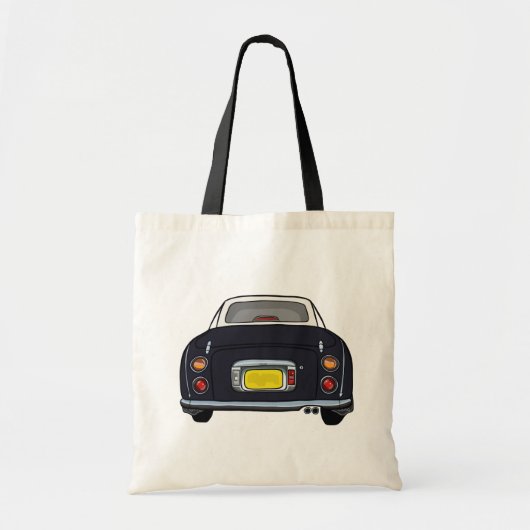 Cute Black Figaro Canvas tas (Voorkant)