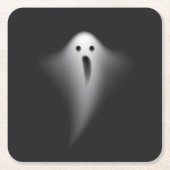 Cute Black Ghost Kartonnen Onderzetters (Voorkant)