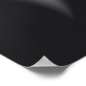 Cute Black Ghost Poster (Hoek)