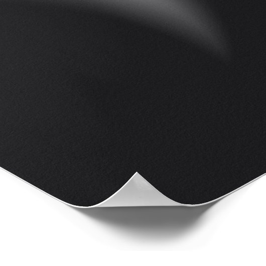 Cute Black Ghost Poster (Hoek)