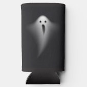 Cute Black Ghost Seltzer Blikjeskoeler (Achterkant)