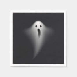 Cute Black Ghost Servet