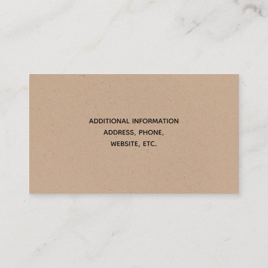 Cute Black Kitty Cat | Fun Feline | Quirky Animal Visitekaartje (Achterkant)