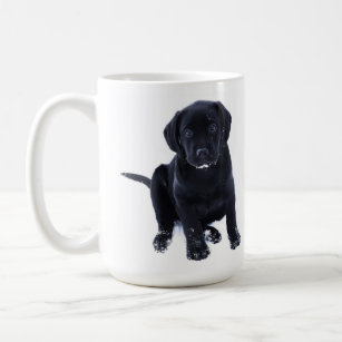 Cute Black Lab Labrador Retriever Dog Koffiemok