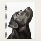 Cute Black Lab Puppy Dog Love Labrador Retriever Planner (Voorkant)