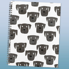 Cute Black Labrador Retriever Dog Planner