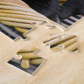 Cute Black Labrador Retriever Dog Puppy Pet Photo Legpuzzel (Zijkant)